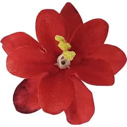 Брошка Червона квітка