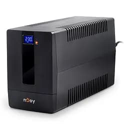 Джерело безперебійного живлення NJOY Horus Plus 1500 (PWUP-LI150H1-AZ01B) Lin.int., AVR, 4 x евро, USB, LCD, пластик - мініатюра 4
