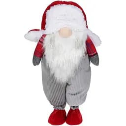 М'яка іграшка Bona Red & Grey Гномік 24х15х43 см (000264838)