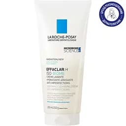 Очищаючий крем-гель для обличчя La Roche-Posay Effaclar H Iso-Biome для зневодненої чутливої шкіри обличчя та тіла схильної до недоліків 200 мл (MB424500) - мініатюра 2