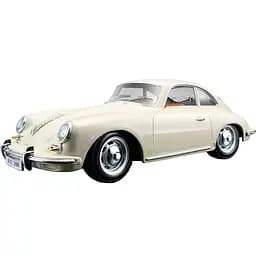Автомодель Bburago Porsche 356B 1961 р 1:24 білий (18-22079) - мініатюра 4