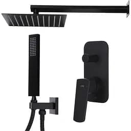 Душова система прихованого монтажу Topaz Lexi TLG 21205-H57-BL, Чорний матовий