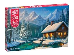 Пазлы CherryPazzi Зимний шепот, 500 элементов, 34.5x50 см, 20135