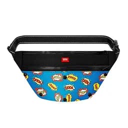 Поясна сумка-бананка для корму та аксесуарів Waudog Textile ВАУ, 33х17х10 см (5695)