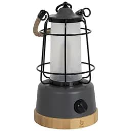 Ліхтар кемпінговий Bo-Camp Harlington Rechargable Dimming 370 Lumen Bamboo-Grey (5818921)