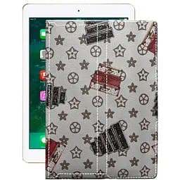 Чохол StatusCASE з екошкіри для планшету Apple iPad 9.7 (2017) Луі-Вітон-білий