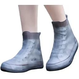 Бахилы на обувь от воды и грязи резиновые 903 2XL (43-45) Black (15066)