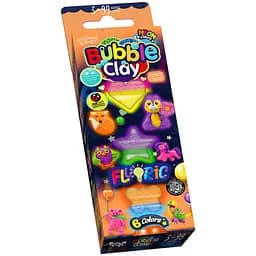 Набор для творчества Danko Toys Bubble Clay Fluoric BBC-FL-6-01U Укр Вид 2
