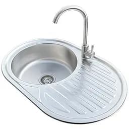 Комплект мийка + змішувач Romzha Dana Nova Satin (A)