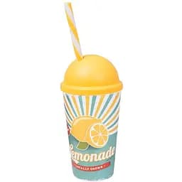 Стакан с трубочкой Herevin Lemonade 650 мл (161947-027)