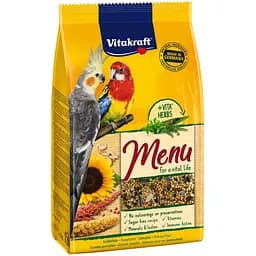 Корм Vitakraft Premium Menu для середніх папуг 1 кг (21003)