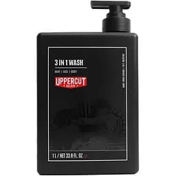 Зміцнювальний шампунь Uppercut 3 in 1 Wash 1 л