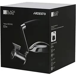 Чайник Ardesto Black Mars 2,5 л чорний нержавіюча сталь - мініатюра 2