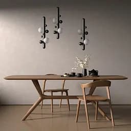 Підвісний світильник Babich Studio Lunar P Black (RAL 9005) - мініатюра 6