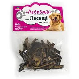Ласощі для собак Леопольд Сушене вим'я 100 г