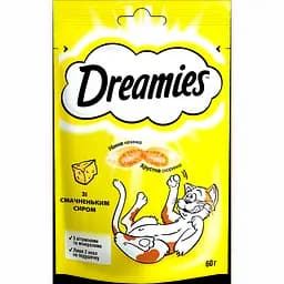 Лакомство для кошек Dreamies с сыром 60 г