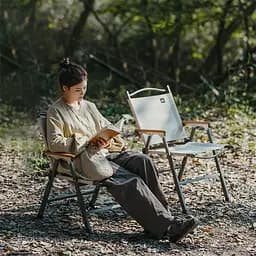 Крісло складане Naturehike CNK2550JJ010, сталь, бежевий - мініатюра 3