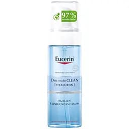 Мицеллярная очищающая пенка Eucerin DermatoClean Hyaluron 150 мл