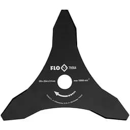 Ніж для бензокоси Flo 3-різцевий 25 см кріпильний Ø 2.54 см (79564)