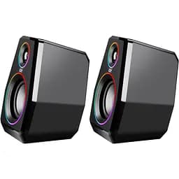 Акустична система 2.0 Defender Solar 10, 10Вт, Bluetooth, RGB підсвітка, USB, чорна (65940) - мініатюра 10