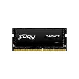 Модуль пам'яті для ноутбука SoDIMM DDR4 32GB 3200 MHz Fury Impact Kingston Fury (ex.HyperX) (KF432S20IB/32) - мініатюра 2