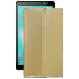 Чохол StatusCASE з екошкіри для планшету Tecno Tab P704a 4G Бежевий