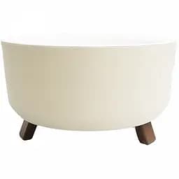 Горшок для цветов Alyaplastik Tripot 1.3 л кремовый (13226)