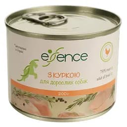 Влажный корм Essence для взрослых собак с курицей 200 г (20321)