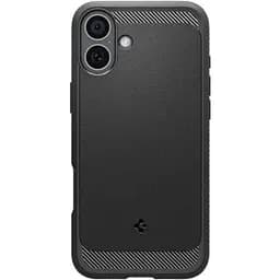 Протиударний чохол Spigen Rugged Armor MagSafe Matte Black для iPhone 16 (ACS08214) - мініатюра 4