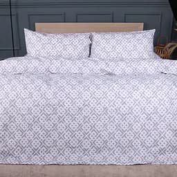 Підковдра MirSon Ranforce Elite Abstract Gray 143х210 см (2200013164340) - мініатюра 2