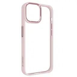 Чехол для Apple iPhone 11, UNIT2, розовый, ударопрочный, прозрачный противоударный чехол-накладка из TPU и поликарбоната (PC), с защитными бортиками, защита всего корпуса от ударов и царапин, ArmorStandart (ARM74785)