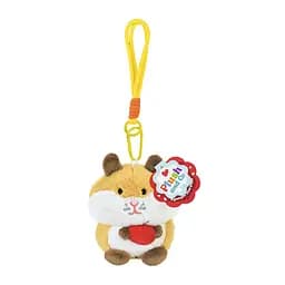 Мягкая игрушка-брелок "Хомячок" Plush and Co PLC25003-1, 8х5х11 см