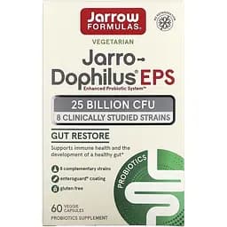 Пробіотики і пребіотики Jarrow Formulas Jarro-Dophilus EPS 25 Billion 60 вегакапсул