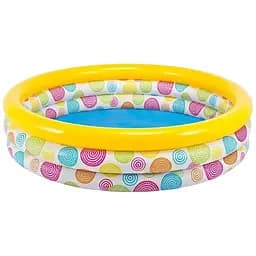 Басейн надувний дитячий Intex 58448 NP Геометрія 168x38 см об'єм 581 л вага 2.1кг від 2 років