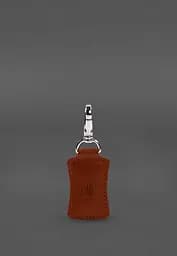 Кожаный брелок Premium Светло-коричневый