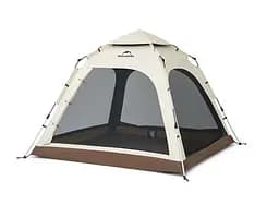 Намет тримісний для кемпінгу Naturehike Ango L (CNK2550WS010) коричневий