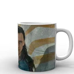 Кухоль GeekLand Loki боку звернено портрет LK.02.039 330 мл білий