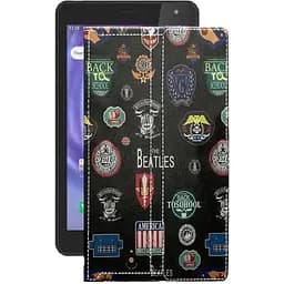 Чехол StatusCASE из экокожи для планшета Prestigio Seed A7 (PMT4337) Битлз