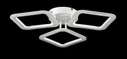 Люстра стельова LED Splendid Ray L2929/3BIG, 66W, білий, сучасний стиль, з пультом, 3 лампи, димер, 53 см