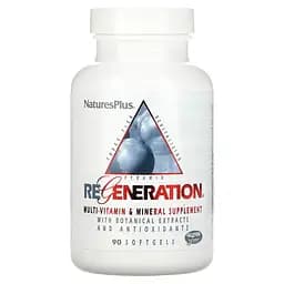 Мультивитамины и минералы Nature's Plus Regeneration Multi-Vitamin & Mineral Supplement 90 гелевых капсул