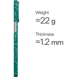 Чохол Pitaka Ultra-Slim Monogram для Apple iPhone 17 Pro Gold/Green (KI1701PTK) [157996] - мініатюра 7
