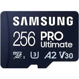 Карта пам'яті Samsung microSDXC 256 GB PRO Ultimate microSD card (MB-MY256SA)