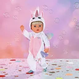 Одяг для ляльки Baby Born Комбінезон єдинорога 43 см (832936) - мініатюра 3