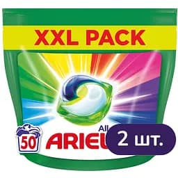 Набір капсули для прання Ariel Pods All-in-1 Color Чистота та Свіжість 100 шт. (2 п. x 50 шт.)