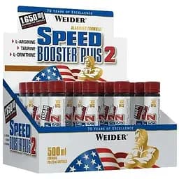 Передтренувальний комплекс Weider Speed booster 2, 20*25 мл - Лимон