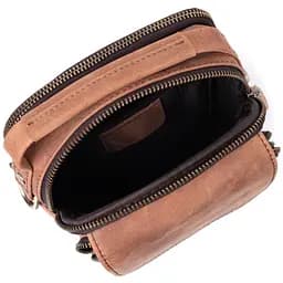 Вінтажна сумка для чоловіків з натуральної шкіри Vintage 15,5х22х8,5 см sum0026991 - мініатюра 8