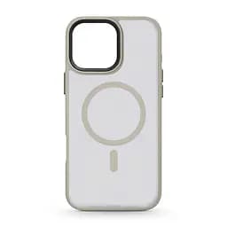 Чехол для Apple iPhone 16 Pro Max, Uniq MagCase, бежевый, противоударный, панель-накладка с магсейф, ударопрочный TPU+PC, с магнитом MagSafe, поддержка полноценной беспроводной зарядки, ArmorStandart (ARM79513)