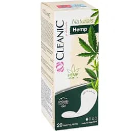 Ежедневные прокладки Cleanic Naturals Organic Cotton&Hemp 20 шт.