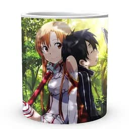 Кухоль GeekLand Sword Art Online Майстра меча онлайн Кіріто Асуна SAO 02.24 330 мл білий - мініатюра 2