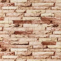 Самоклеящаяся 3D панель 700x770x5мм Бежевый Кирпич Катиринославский SW-00001375